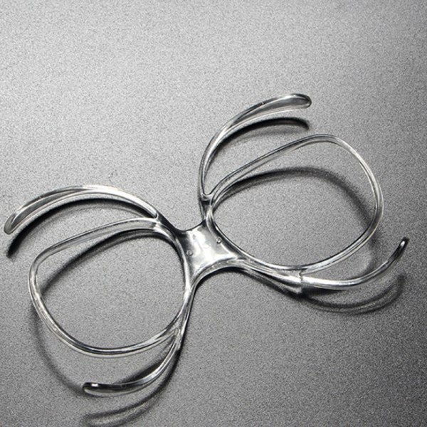 Skidglasögon Myopia Frame Insert Optisk Adapter Flexibel Prescr Transparent onesize Transparent onesize