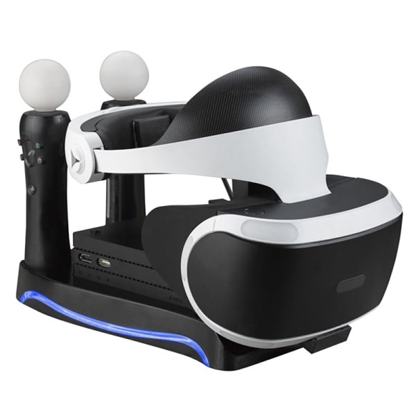Laddningsstation för PS4 VR II PS Move Black Black