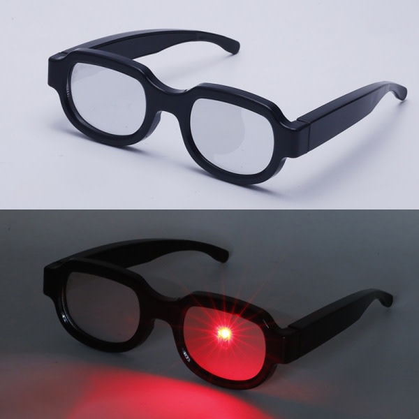 Nya Led Ljusglasögon Conan Med Samma Typ av Självlysande Glas A4 one size A4 one size