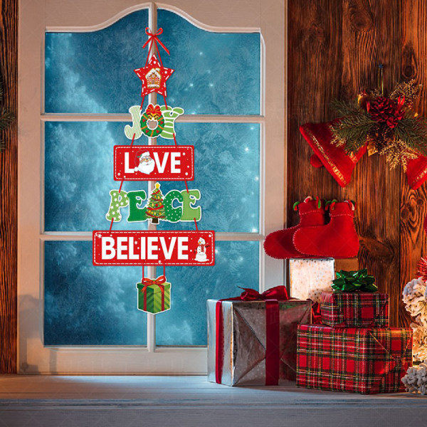 Joulukoristeet Uudenvuoden juhlan riipukset Xmas Tree Hanging C onesize C onesize