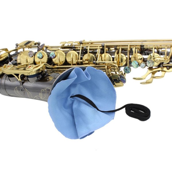 2 st saxofonrengöringsduk kit-inuti rörrengöringsduk Musikinstrumenttillbehör för klarinetthorn saxflöjt