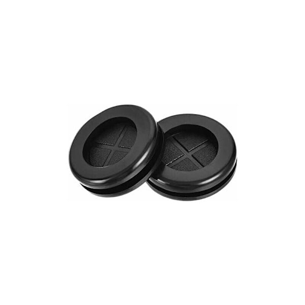 Kumiläpivienti Pyöreä Kaksipuolinen Tuki Halkaisija 40mm Kumikaapelin Läpivientisuoja 4kpl