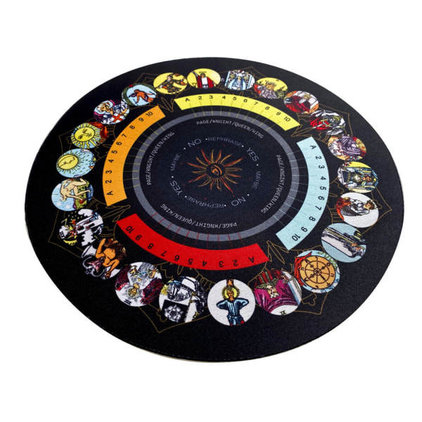 Tarot-pöytä Taikapöytä Alttaripöytä Arvonta Astrologia Arvonta Pyöreä
