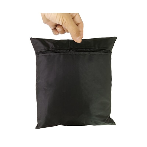 Rund Poolöverdrag för Rund Pool 457cm, Poolskydd, Uppgraderat Material, Tjockare och Hållbart, Damm- och Lövbeständigt, Lätt att Installera, Svart (457cm)