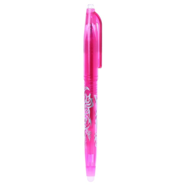 Raderade Påfyllningsbara Gelbläckpennor Raderade Markeringspennor 0,5 mm Fin Spets Blandade Färger Bläck för DIY Scrapbooking Rosa