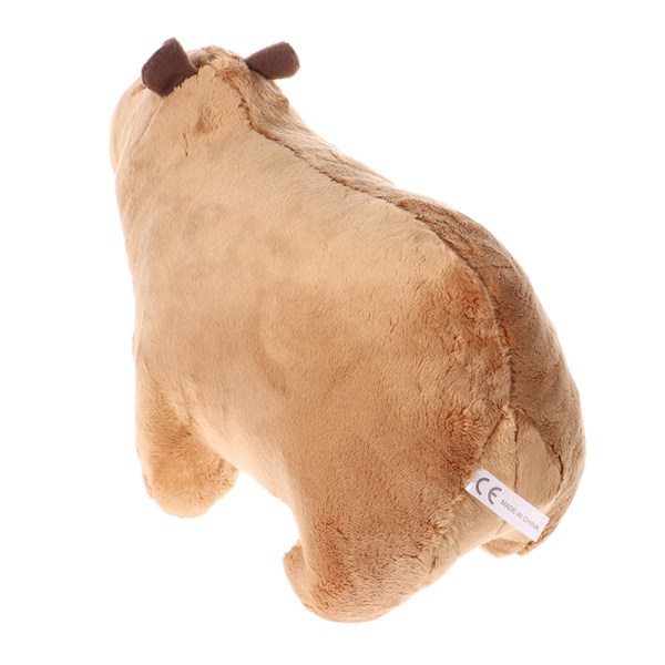 29 cm Simulerad Kapybara Plyschleksak Fluffig Kapybara Docka Mjuk Brun onesize