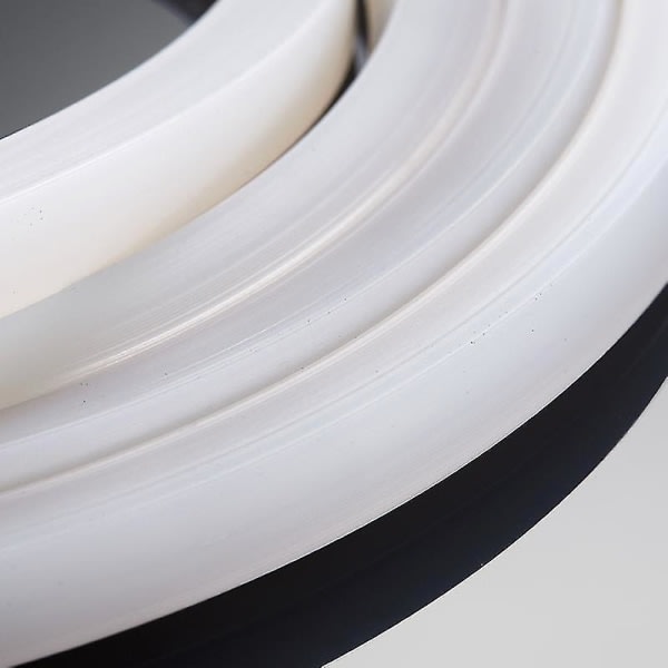 5mm X 5mm/10mm/15mm/20mm/30mm Højtemperaturbestandig solid silikonegummi tætningstrimmel vejrstrimmel