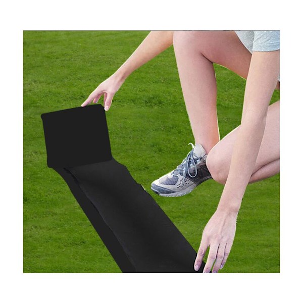 Rund Poolöverdrag för Rund Pool 457cm, Poolskydd, Uppgraderat Material, Tjockare och Hållbart, Damm- och Lövbeständigt, Lätt att Installera, Svart (457cm)