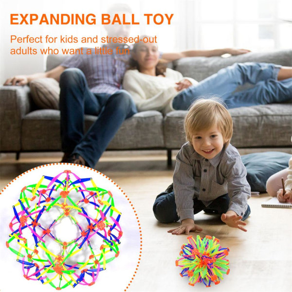 Expanding Ball Toy Shrinking Ball Toy Baby Kastboll Baby Sp large one-size