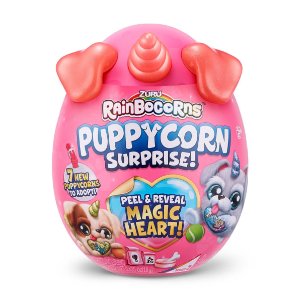 Rainbocorns Puppycorn Surprise Magic Heart monivärinen