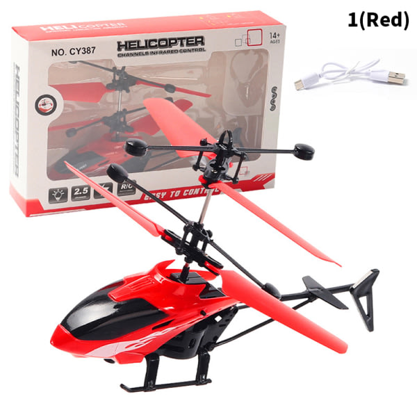 Suspension RC Helikopter Drop-resistant Induction Suspension Ai Röd Röd Red Red