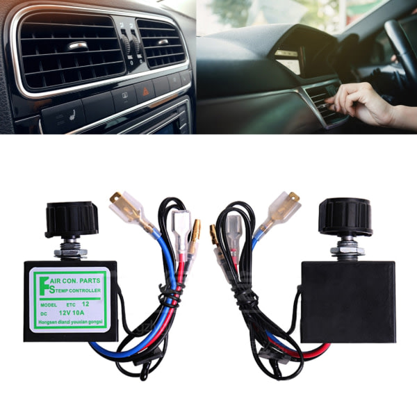Elektronisk temperaturstyring Termostat Temperaturkontakt med sensor null - 24V