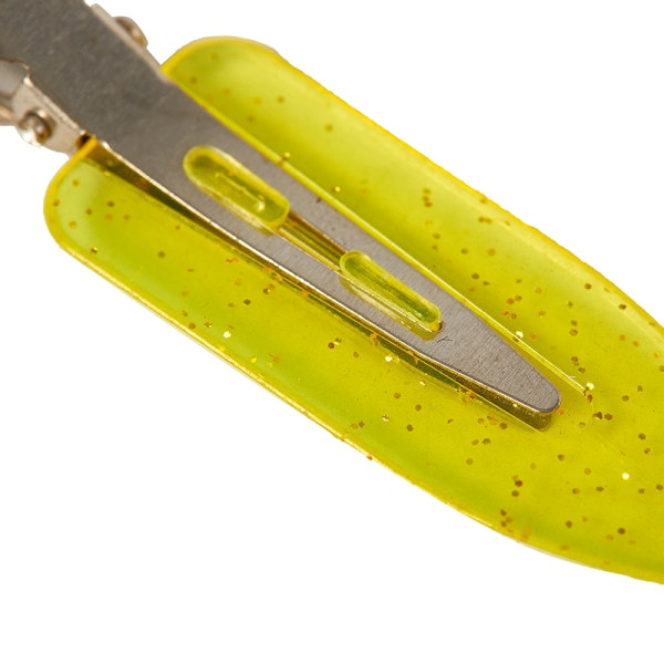 4 kpl saumatonta, ei taivutettavaa hiusklipsiä, meikkiä, ei rypistyviä hiusklipsejä, hiukset, keltainen, 4 kpl Yellow 4PCS