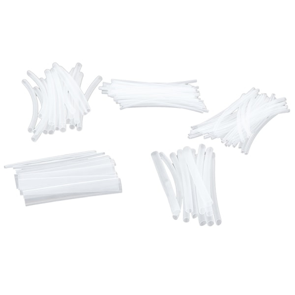 150 st 100 mm 2:1 Krympslang Polyolefin Transparent tub one size one size