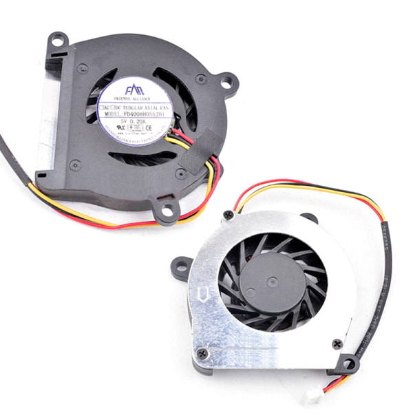 4cm 2PIN-hölje Inverter Datorkylare CPU-fläkt DC-kylning 1 1st 1 1pc