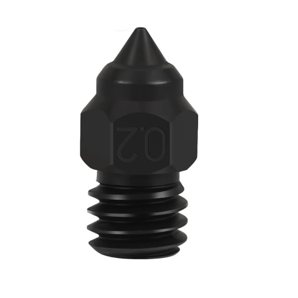 Munstycke i härdat stål för CR6SE, Endrt3 Endrt3pro, Endrt3v2, Ender5, Ender5Pro, Ender5Plus, CR10 0,2mm