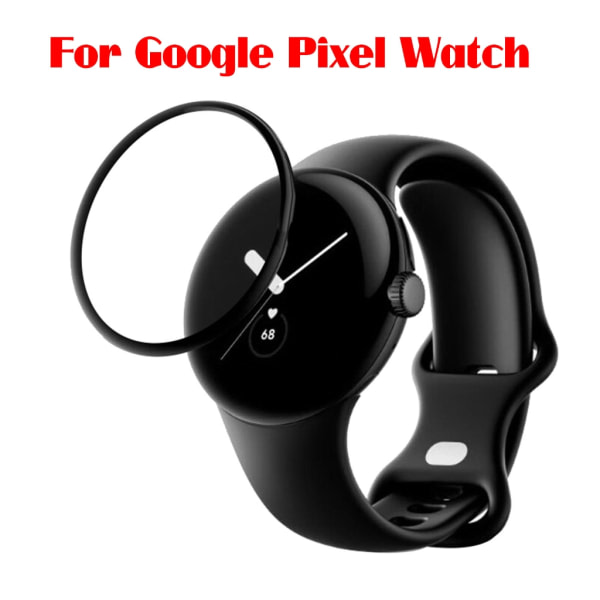 Smartwatch Skärmskydd för Pixel Watch Anti-Scratch Full täckning Skyddsfilm Guard Skin Curved Composite Film