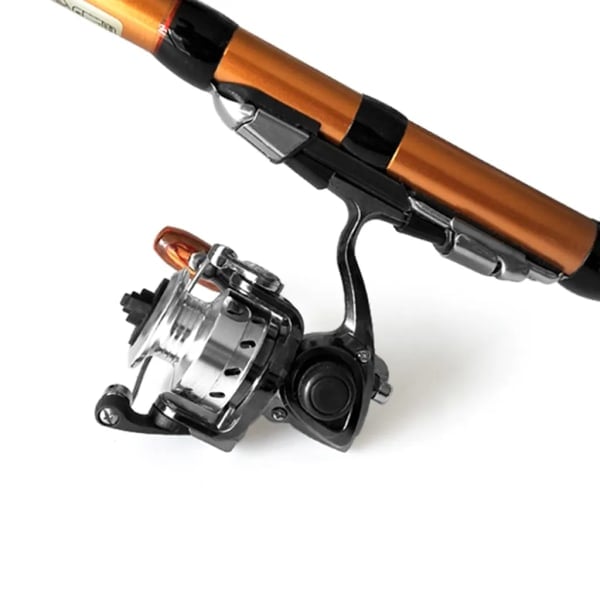 3BB 4,3:1 Mini Spinrulle Super Let Full Metal, Ferskvands-Saltvands Karpefiskerulle