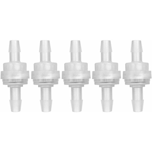5 stk. kontraventil til vandbehandling (6 mm)