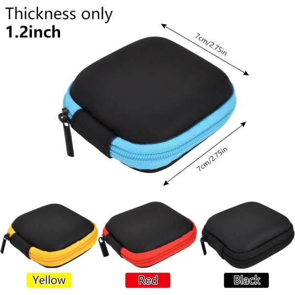 4 stk. etui, cover med mesh