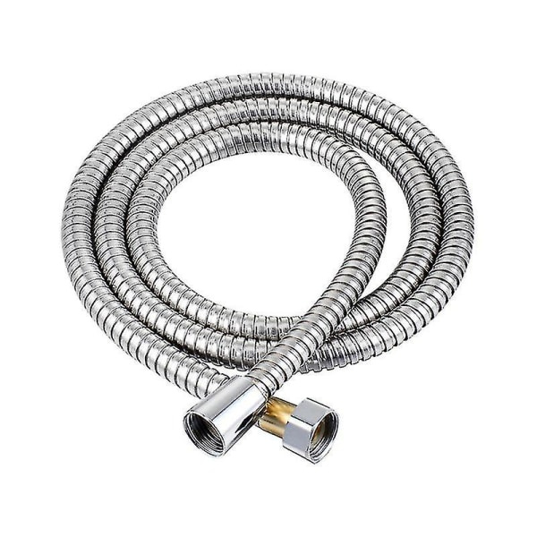 3 m duschslang, flexibel krom expanderbar universal duschslang Explosionssäker, vridfri och korrosionsskyddad rostfri stålslang.