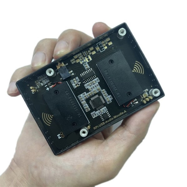 USB-lydkortmodul Bilhøyttaler USB-modul for RPi 5/4 Kraftig lydhodetelefon null - A For PI4 null - A For PI4