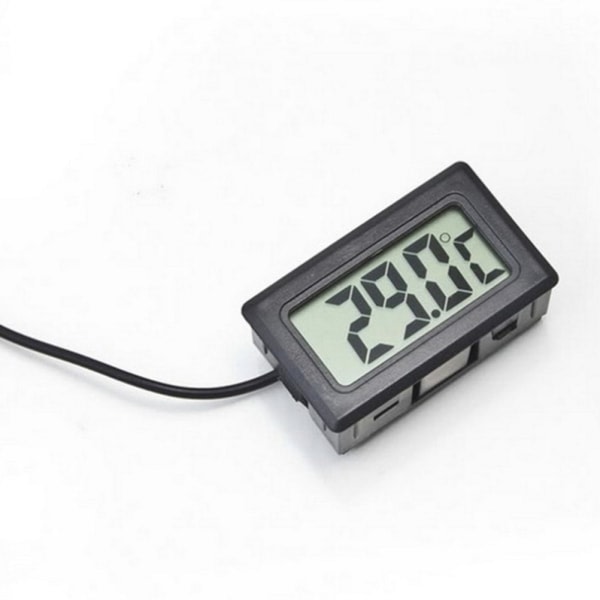 Digital elektronisk termometer Inbäddad temperatursondvatten svart 46*28*15（mm） black 46*28*15（mm）