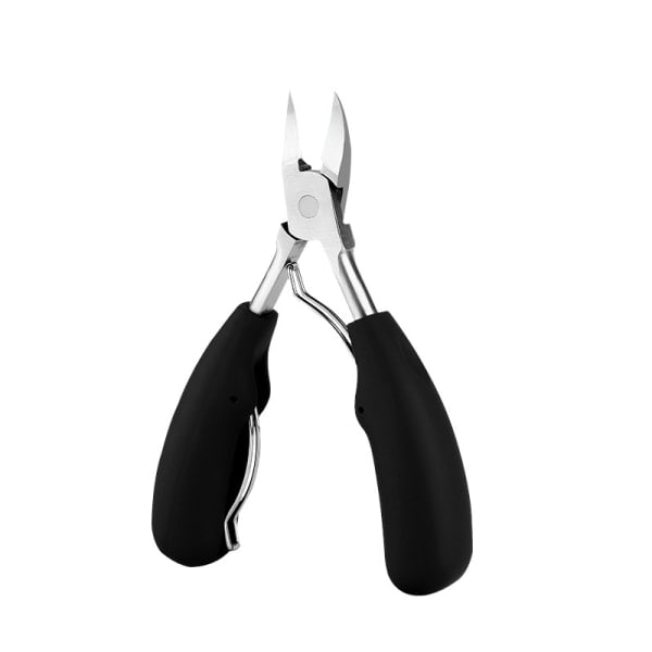 Tåneglsklipper Fjernelse af Død Hud Neglekorrektion Nipper Indgroede Tånegls icle Scissor Edge ter Tyk Pedicure Plejeværktøj Black one size