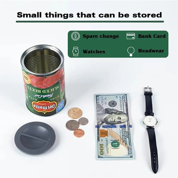 Skjult Safe-rom Diversion Safe Cans Secret Stash Hidin D