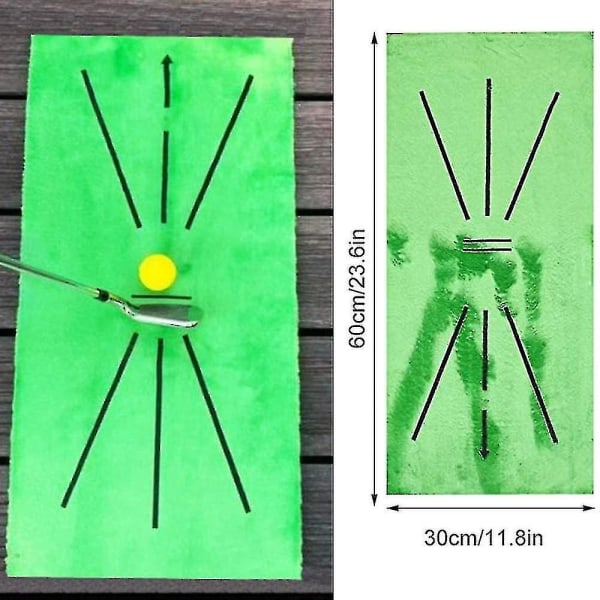Golfträningsmatta för swing Golfträningsmatta vadd Minigolf set