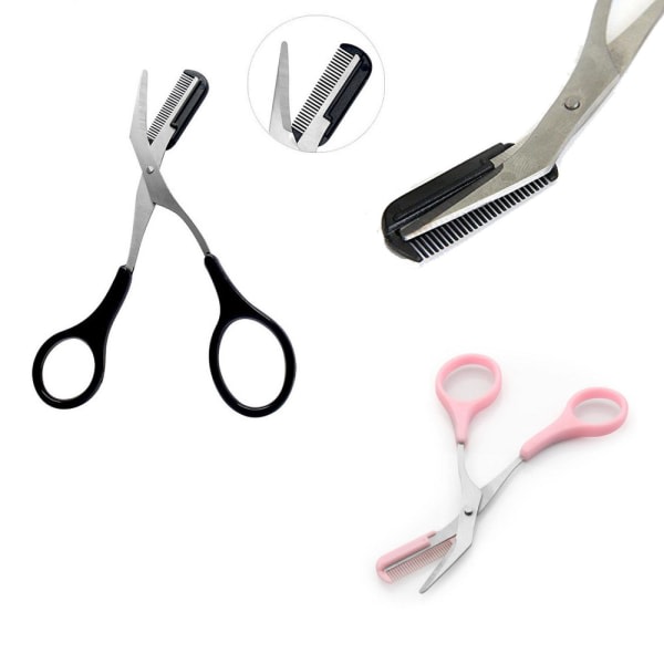 Perfekte øyenbryn med Eyebrow Scissors Black YIY