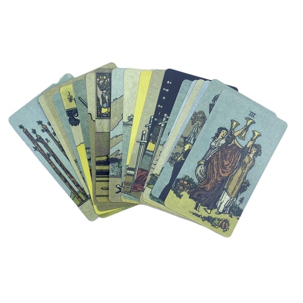 Grenseløs design Tarot-kort skjebne spådom familiefest brettspill A1 one size A1 one size