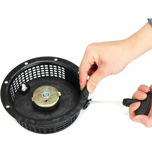 Trækstart Starter Rekyl Passer Til Ey28 Robin Subaru Motor Generator,,sort,1 stk