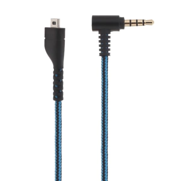 Nylonflätad kabel förlängningssladd för Arctis 3 5 7 Pro Headset flätad kabel