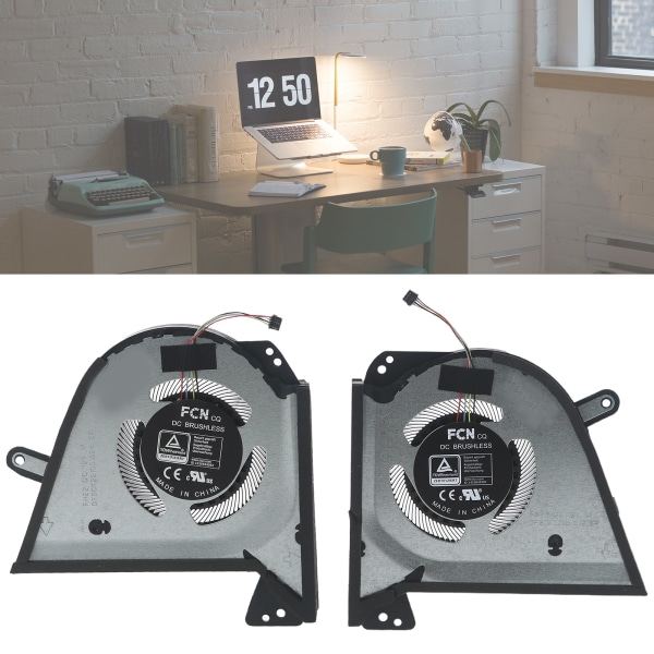 Køleventilator til bærbar computer til ROG Zephyrus-G15 GA503 GA503Q 13NR04J0T04011 Notebook Cooler VGA Køler 12V 1A 4pin 4 tråd CPU