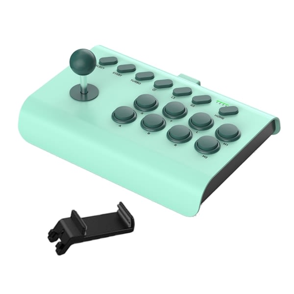 Game Joystick Rocker Fighting Controller for brytere PC Spillkontroller Board Joystick Control Device Lyse Grønn