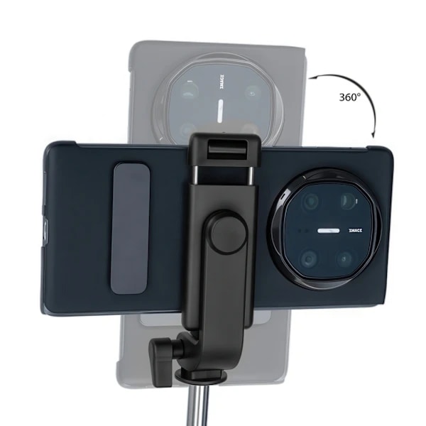 Selfie Stick - iPhone/Android - Bluetooth Black Svart