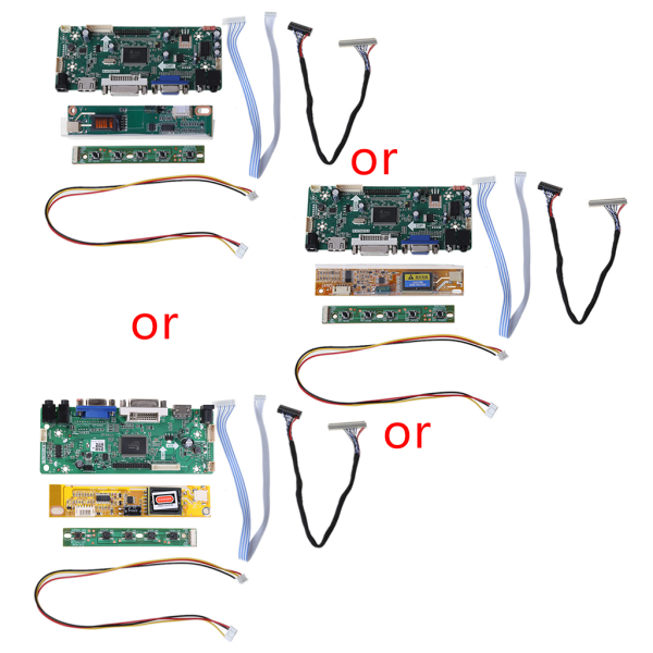 1280X800 HdMI DVI VGA AUDIO Lcd-kortti toimii LvDS-liitäntä LCD-näytölle