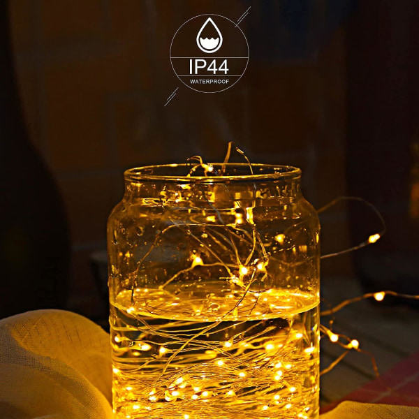 String Lightsbright Led Fairy Lights300 Leds Gardinljus USB String Light 8 lägen med timer Fjärrkontroll Ip44 för dekoration inomhusbelysning (wa