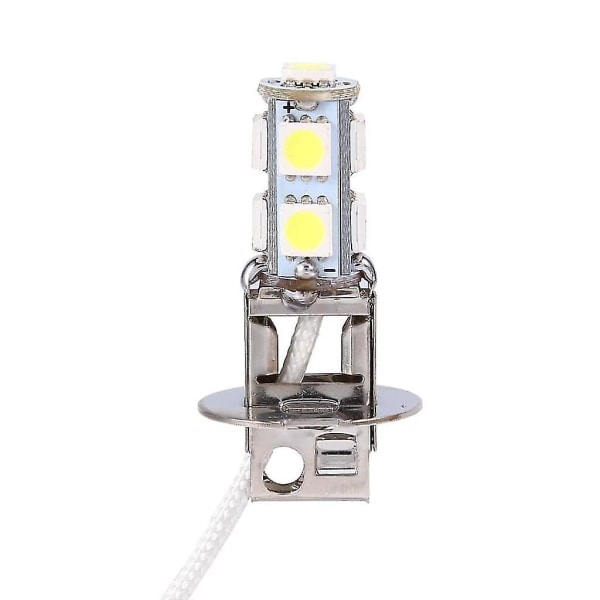 9smd, 2x H3 5050 Valkoinen 9 Smd Led Xenon Dc12v Auto Auton Sumuvalo Lamppu Led Lamput 6