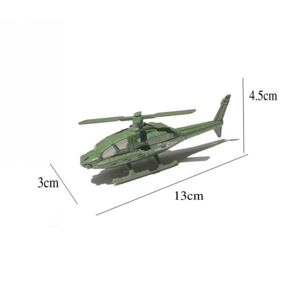 36ST Militär lekset Soldatmodell Soldiers flygplan