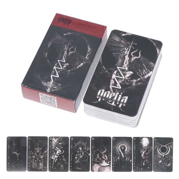 Goetia Tarot in Darkness Tarotkort Oracle Cards Prophecy Divi Multicolor one size Multicolor one size