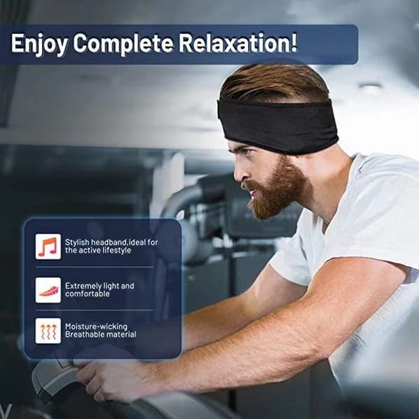 Sovitusurheilupanta langattomilla Bluetooth-kuulokkeilla ja kaiuttimilla