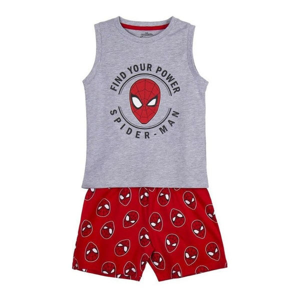 Sommarpyjamas Spiderman Grå