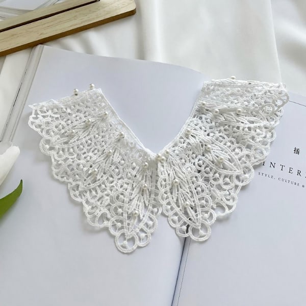 Pitsikangas Pääntie Irrotettava Tekokaulus DIY white