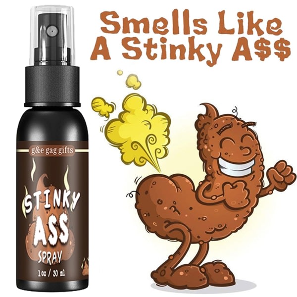 30ml Prank Novelties Toy Gag Joke Flytande Fart Sprayburk Stink B Bajs lukt A Poop smell A