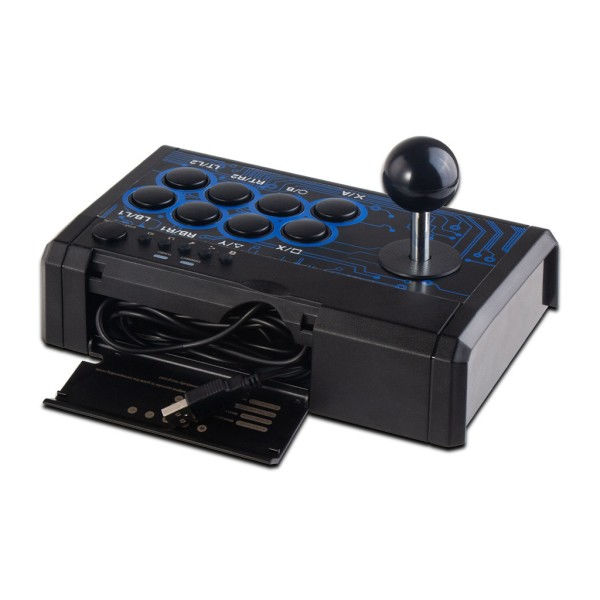 Retro Arcade Station Spelkonsol USB Speljoystick Rocker Fighting Controller för Spelmaskin