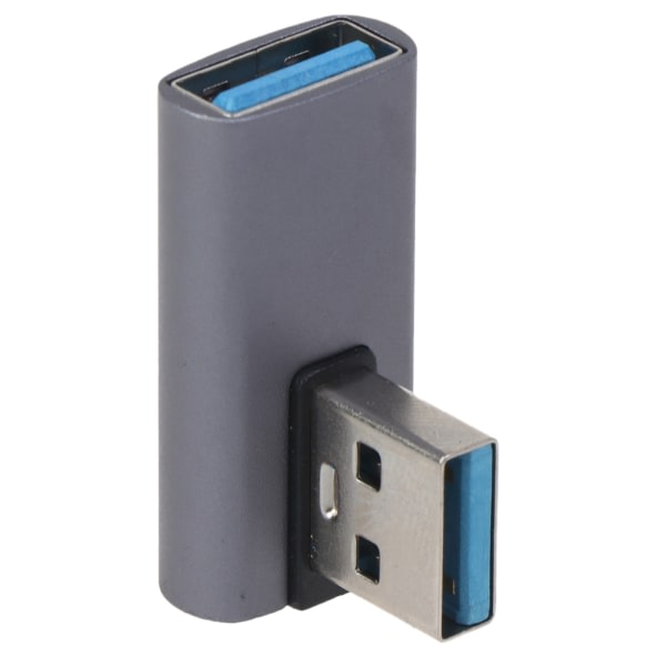 USB till USB-adapter, 90 grader, USB 3.0-konverterare, för laptop, 10 Gbps dataöverföring