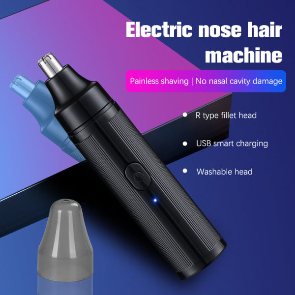 Vaskbar elektrisk næsehårstrimmer Genopladelig Multi- Barbering