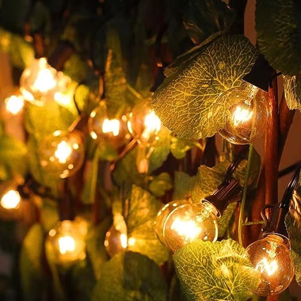 5,5M 10 LED vattentäta utomhuslampor dinglar glödlampor, fest,